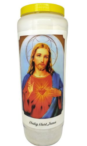 [NK-22] Noveenkaars -  Heilig hart Jezus (9 dagen brander)